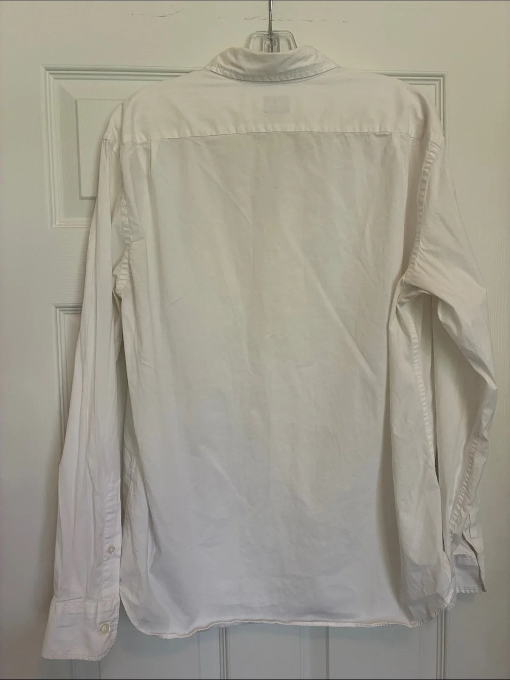 J. Crew White Button-Down Oxford Shirt - Men